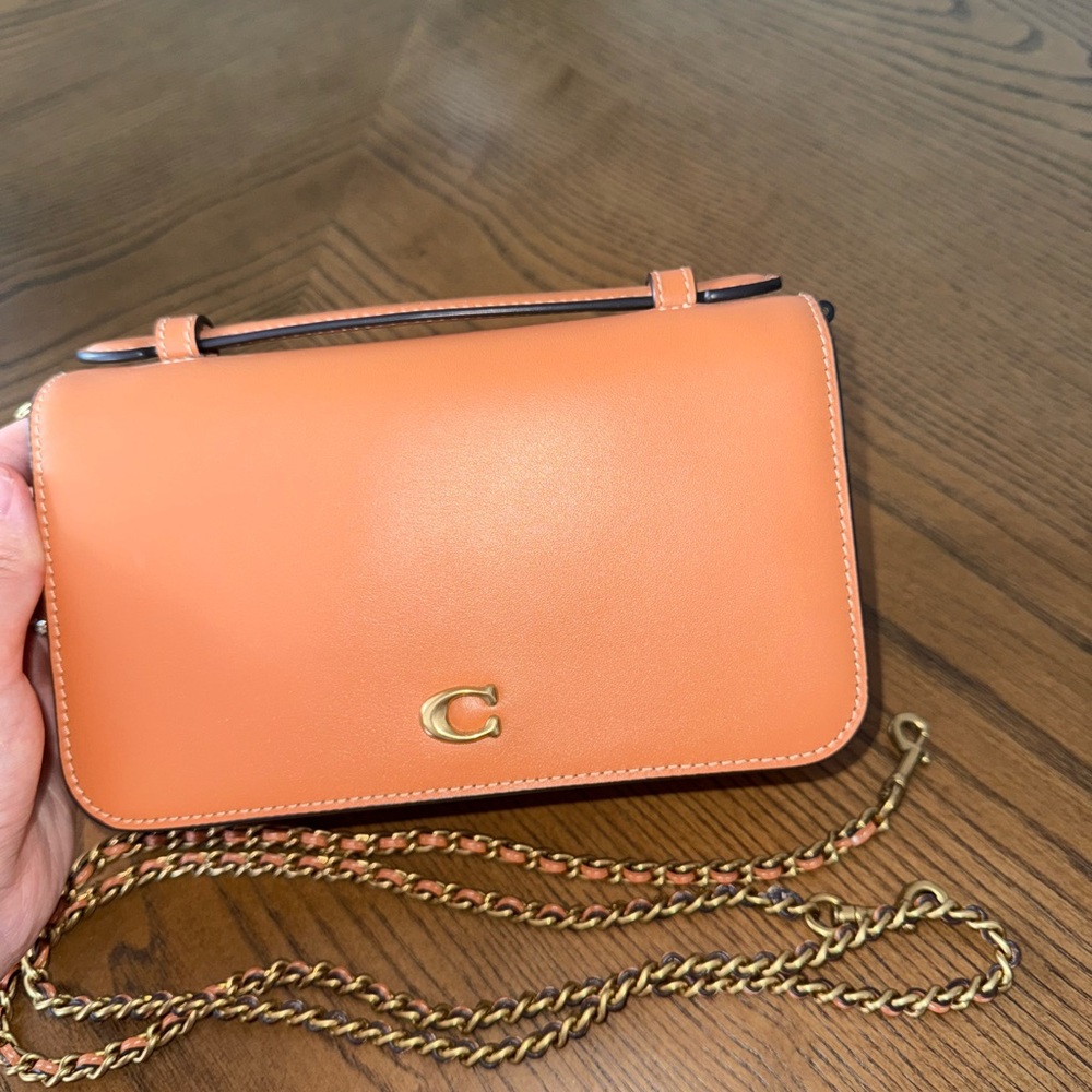 Coach Orange Crossbody Bag